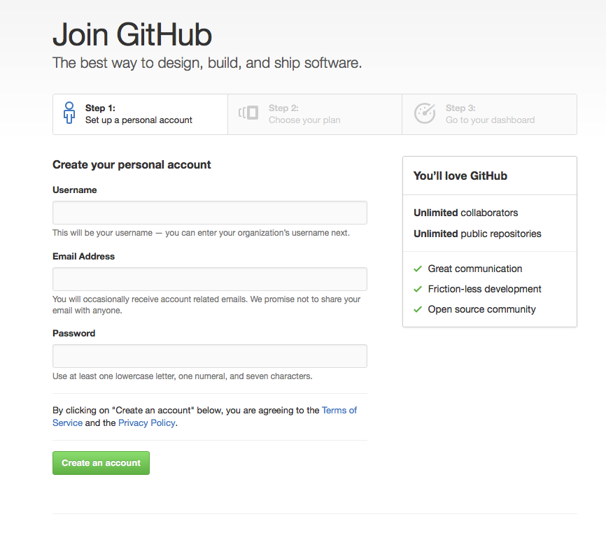 Join GitHub